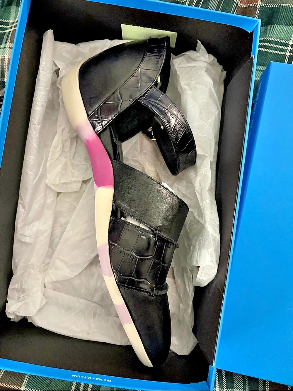 John Fluevog Power up Black Mary Jane W 10.5 / 11 - Picture 5 of 8